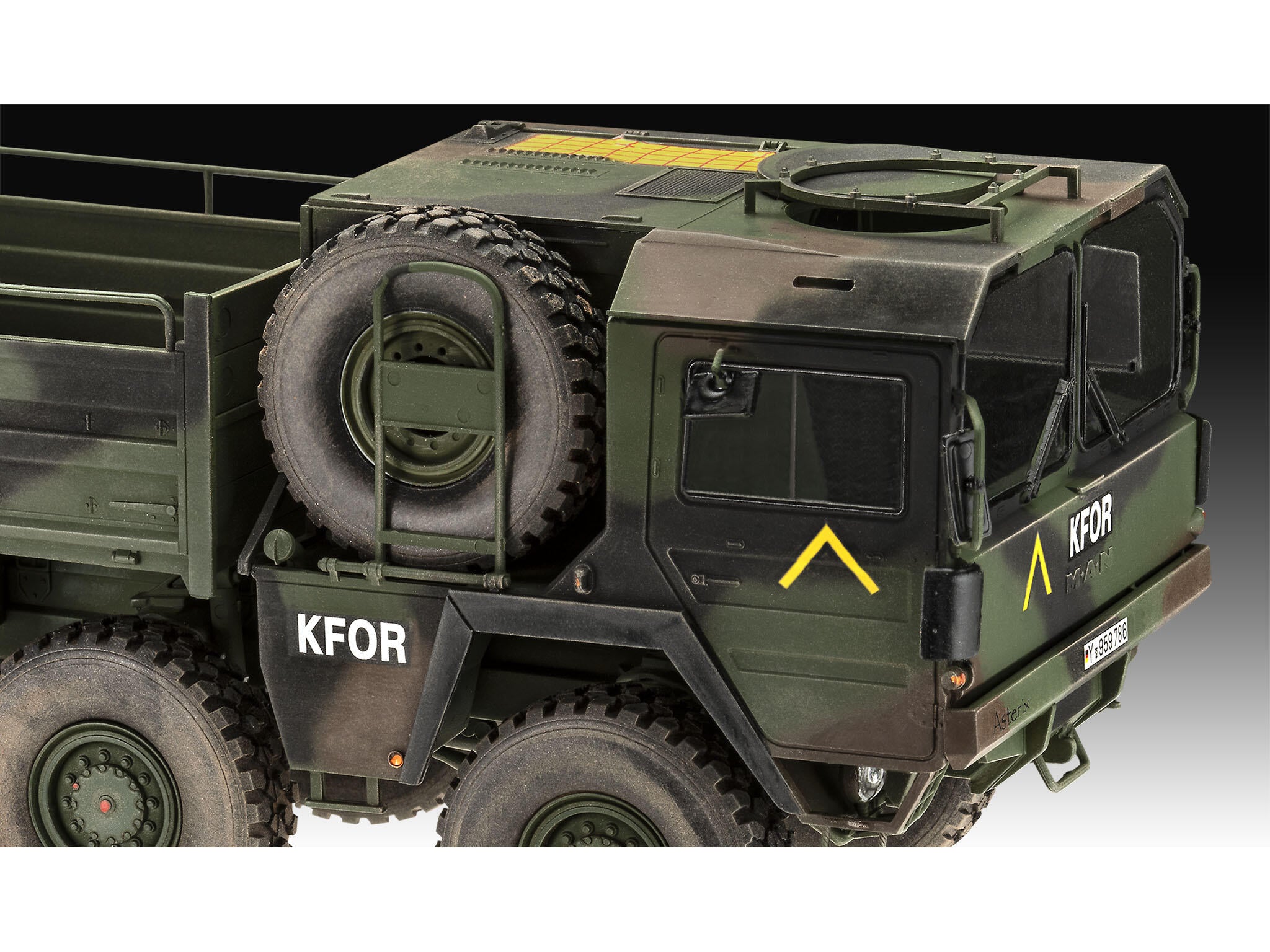 Maquette militaire Revell 03367 MAN 10t milgl truck 8x8