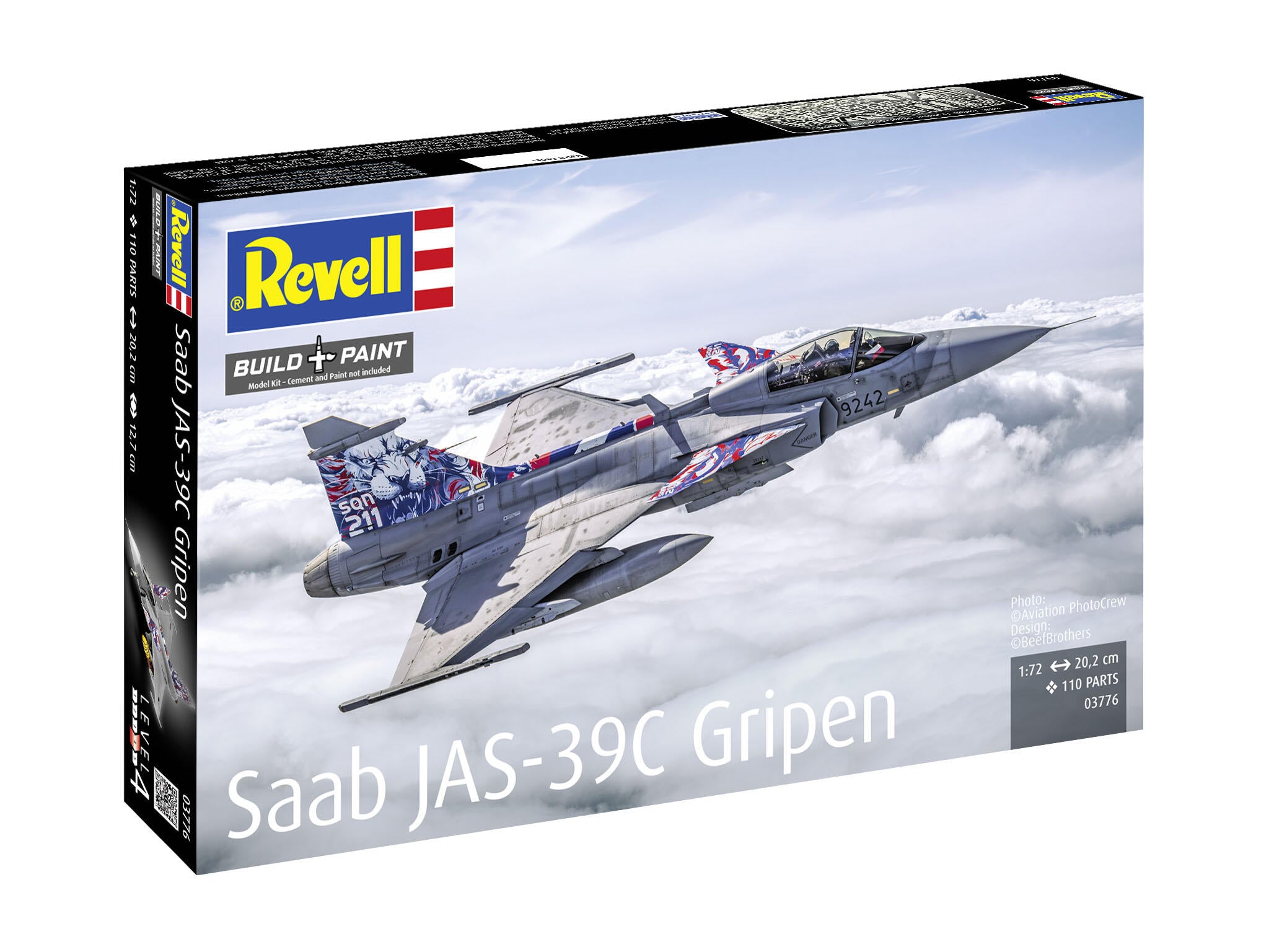 Maquette avion Revell 03776 Saab JAS-39C Gripen