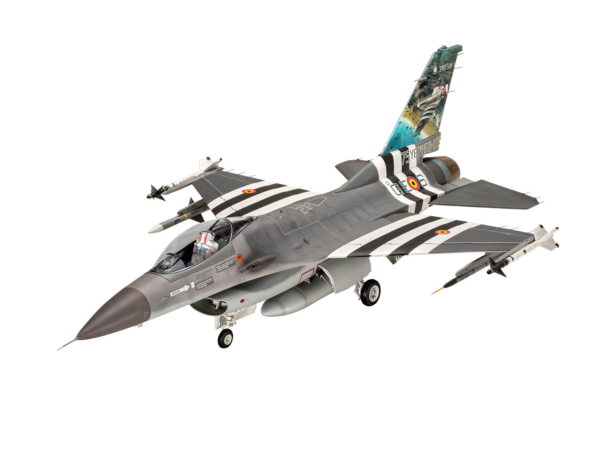 Maquette avion Revell 03802 50ème anniversaire F-16 Falcon