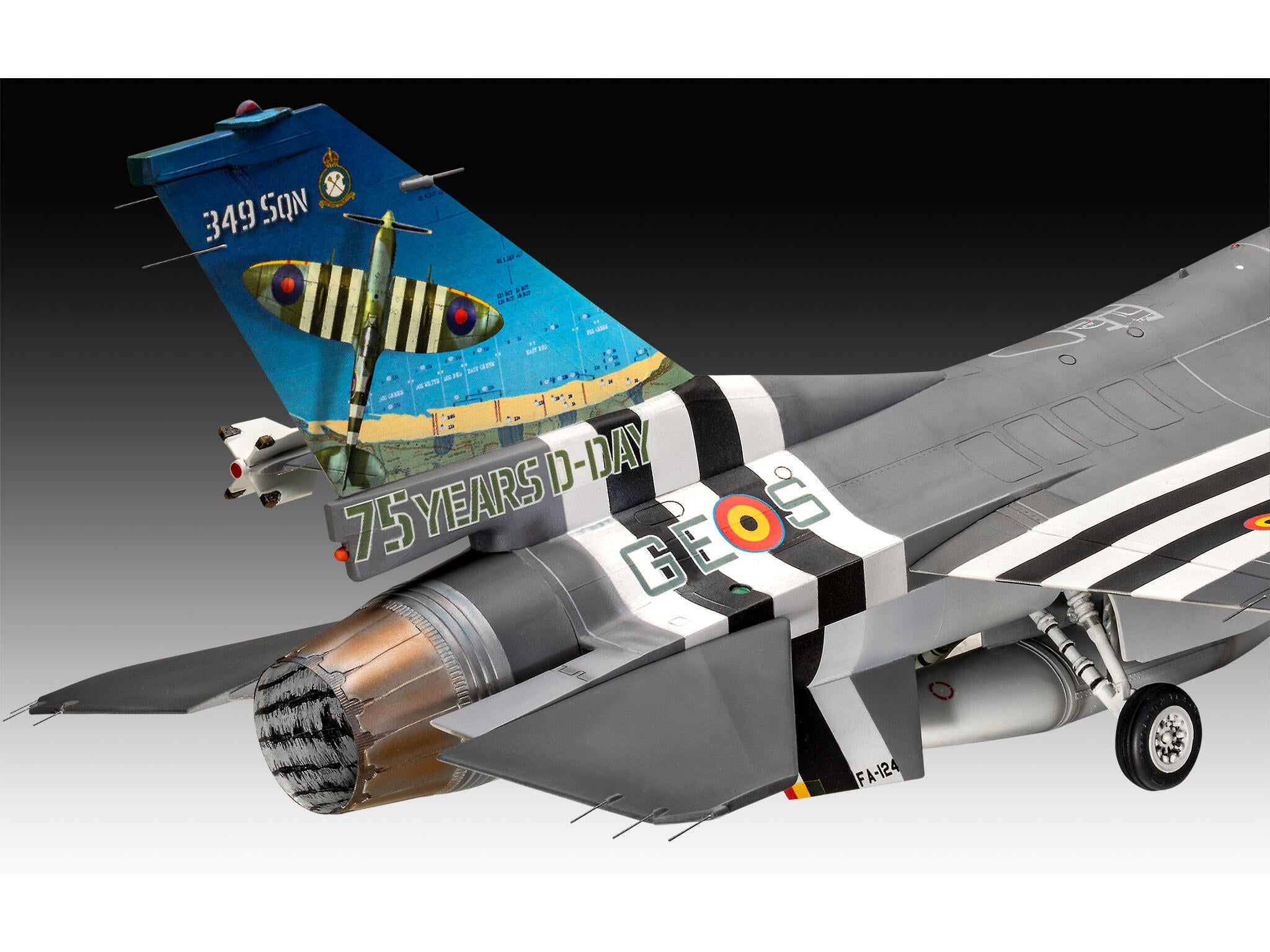 Maquette avion Revell 03802 50ème anniversaire F-16 Falcon