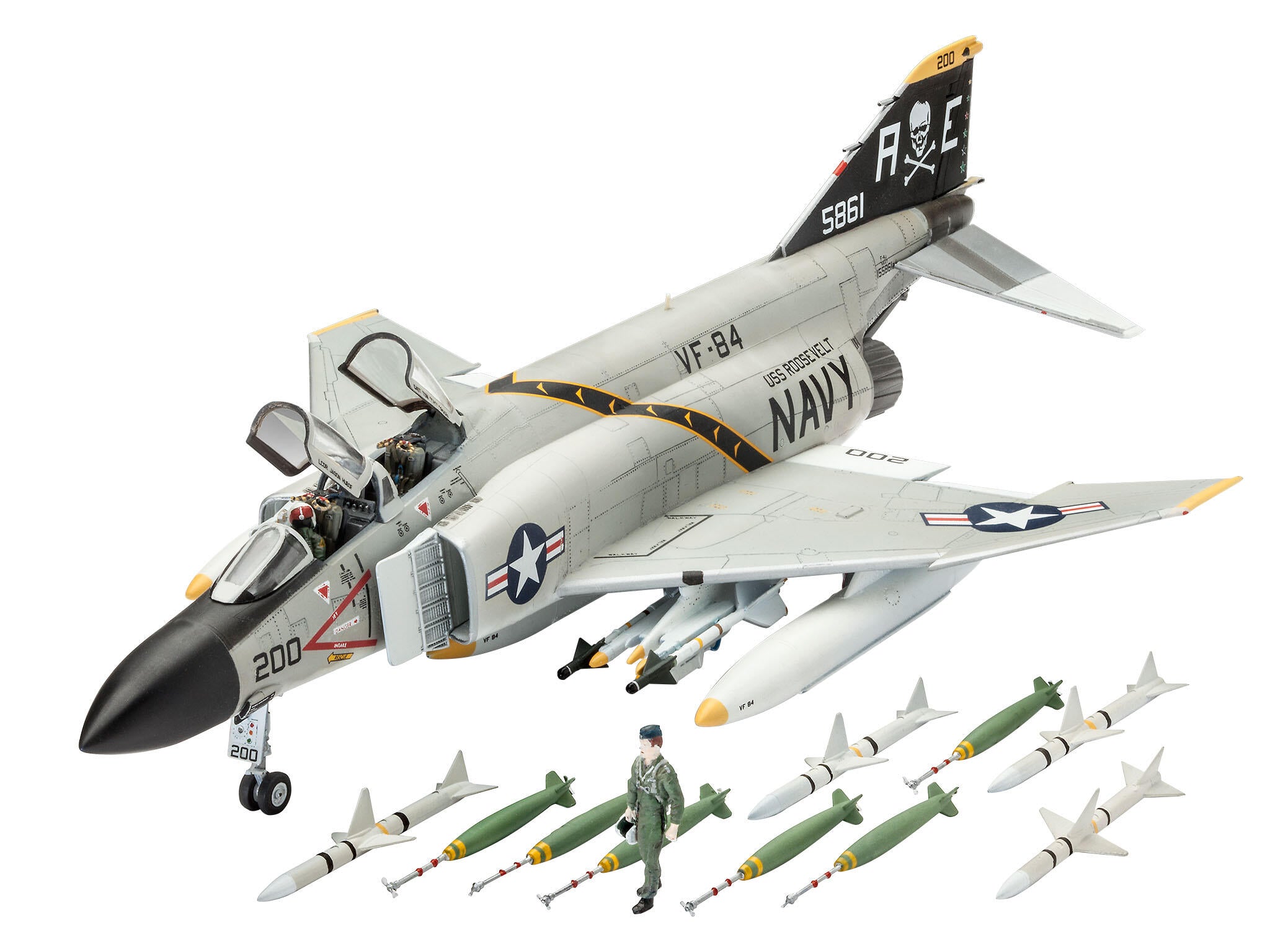 Maquette avion Revell 03941 F-4J PHANTOM II