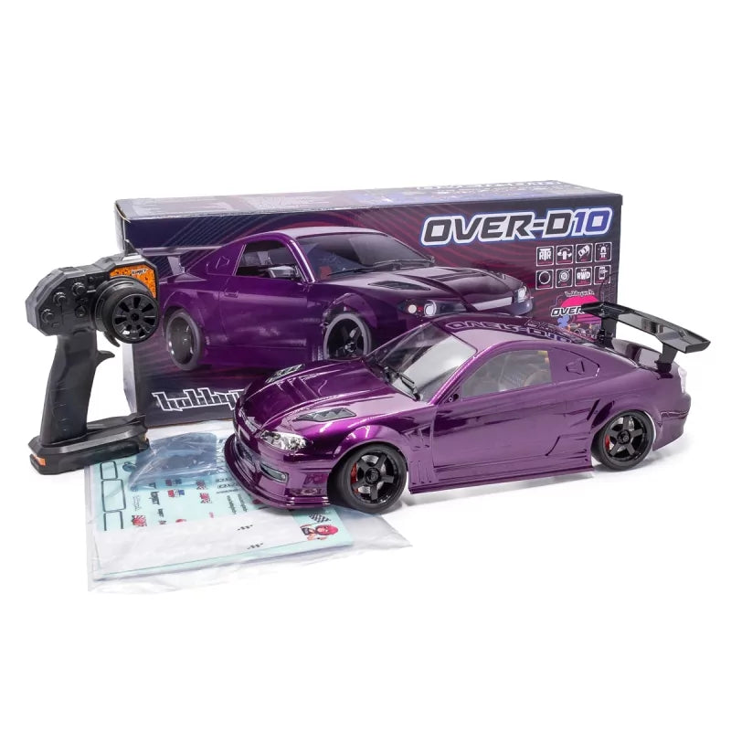 Voiture Drift RC Hobbytech OVER-D10 RTR 1/10 version PACK