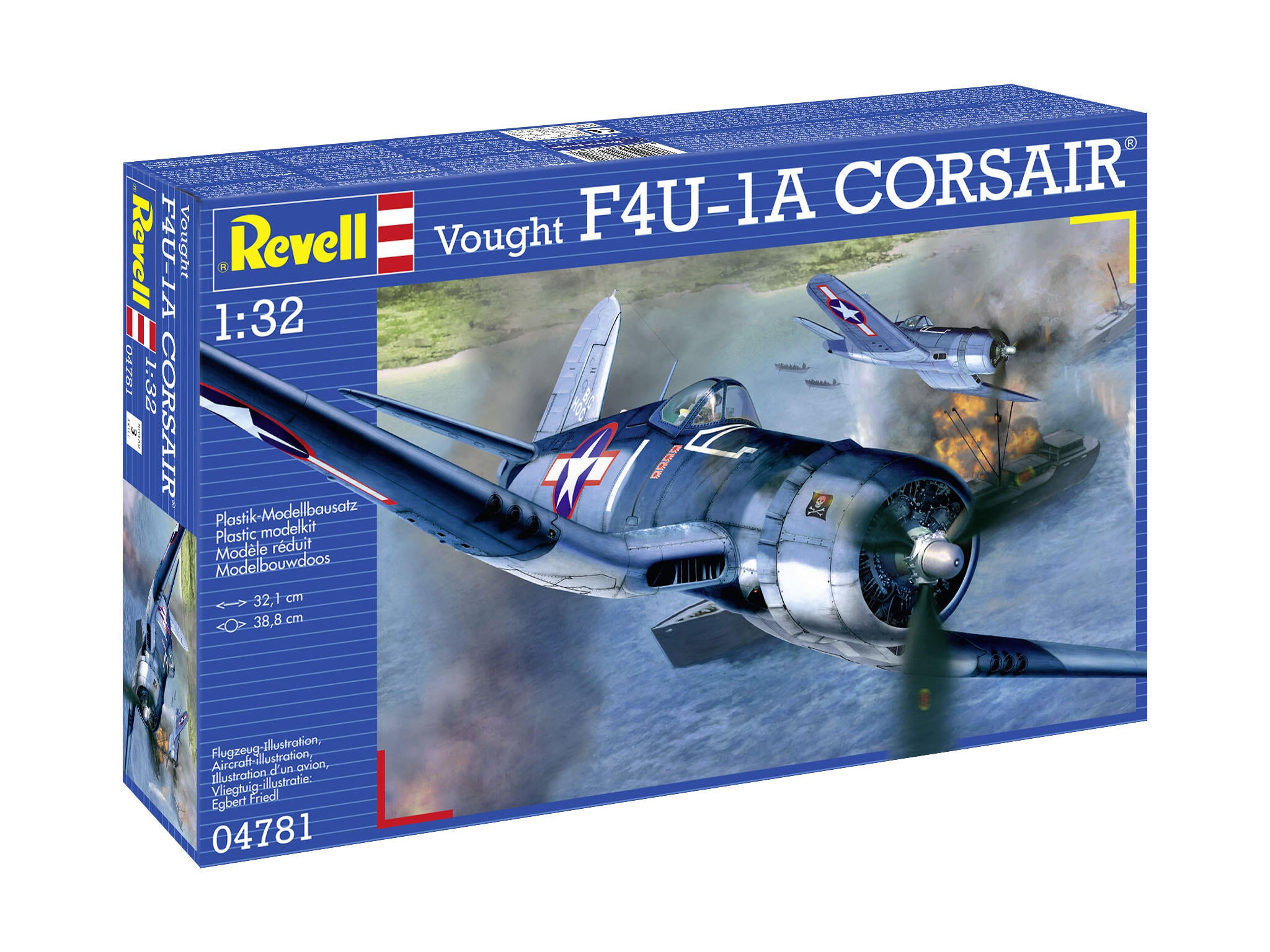 Maquette avion Revell 04781 Vought F4U-1A Corsair