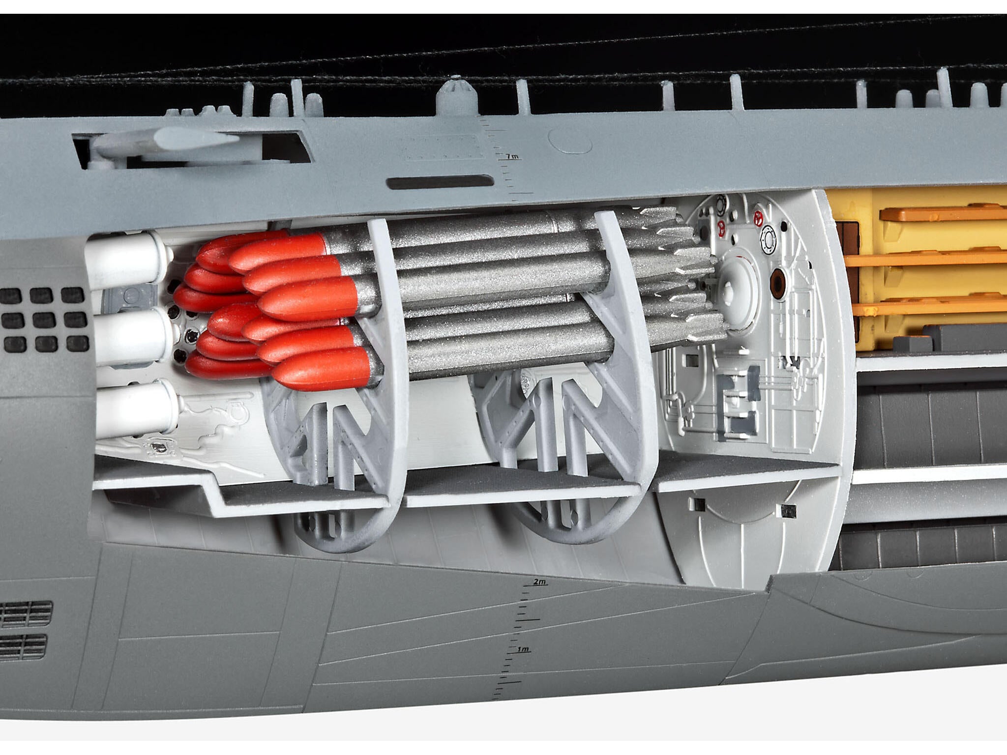 Maquette sous marin Revell 05078 U-BOAT TYP XXI U 2540 avec intérieur