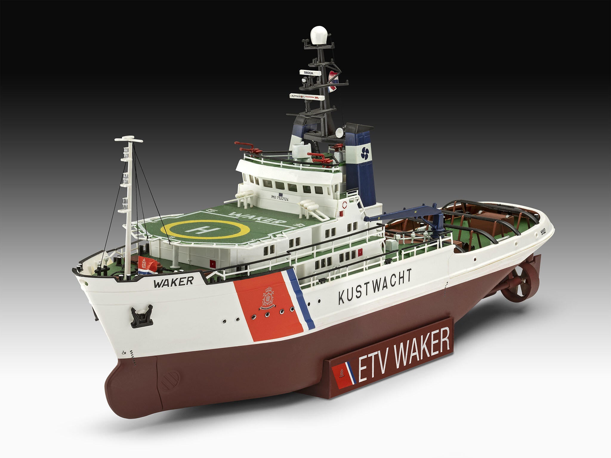 Maquette bateau Revell 05240 ETV Waker