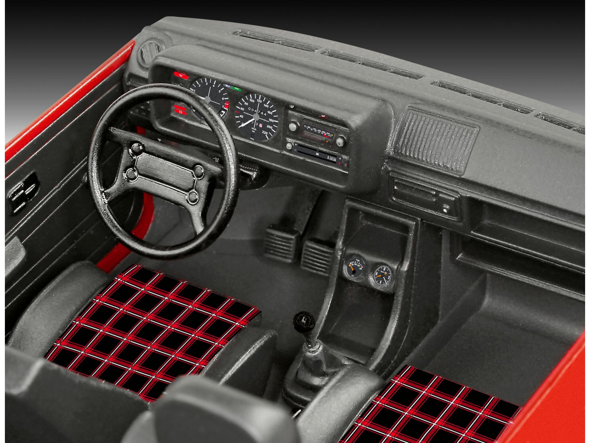 Maquette voiture Revell 05623 Coffret Cadeau"50 ans VW Golf1GTi" avec accessoires de base