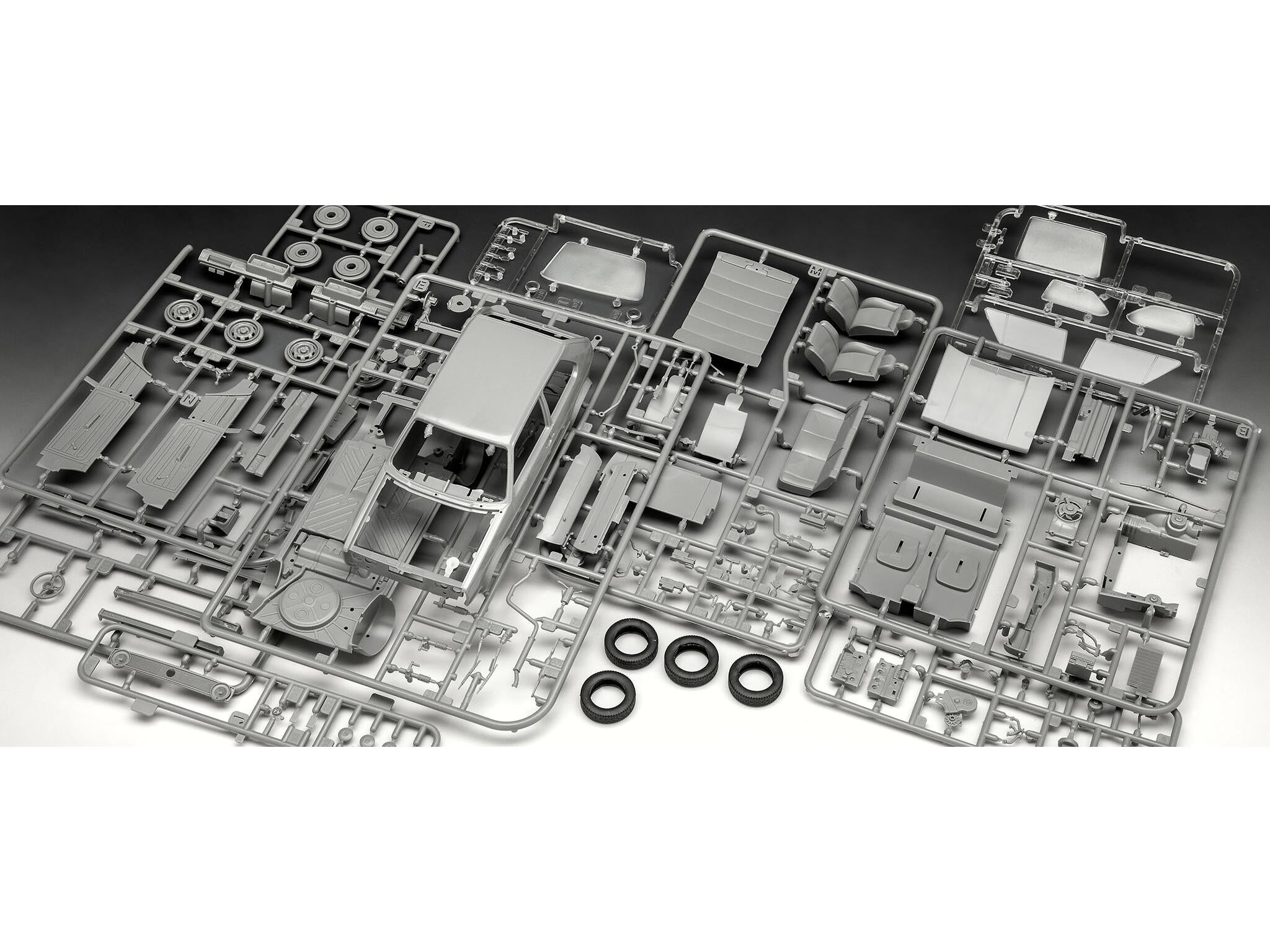 Maquette voiture Revell 05623 Coffret Cadeau"50 ans VW Golf1GTi" avec accessoires de base