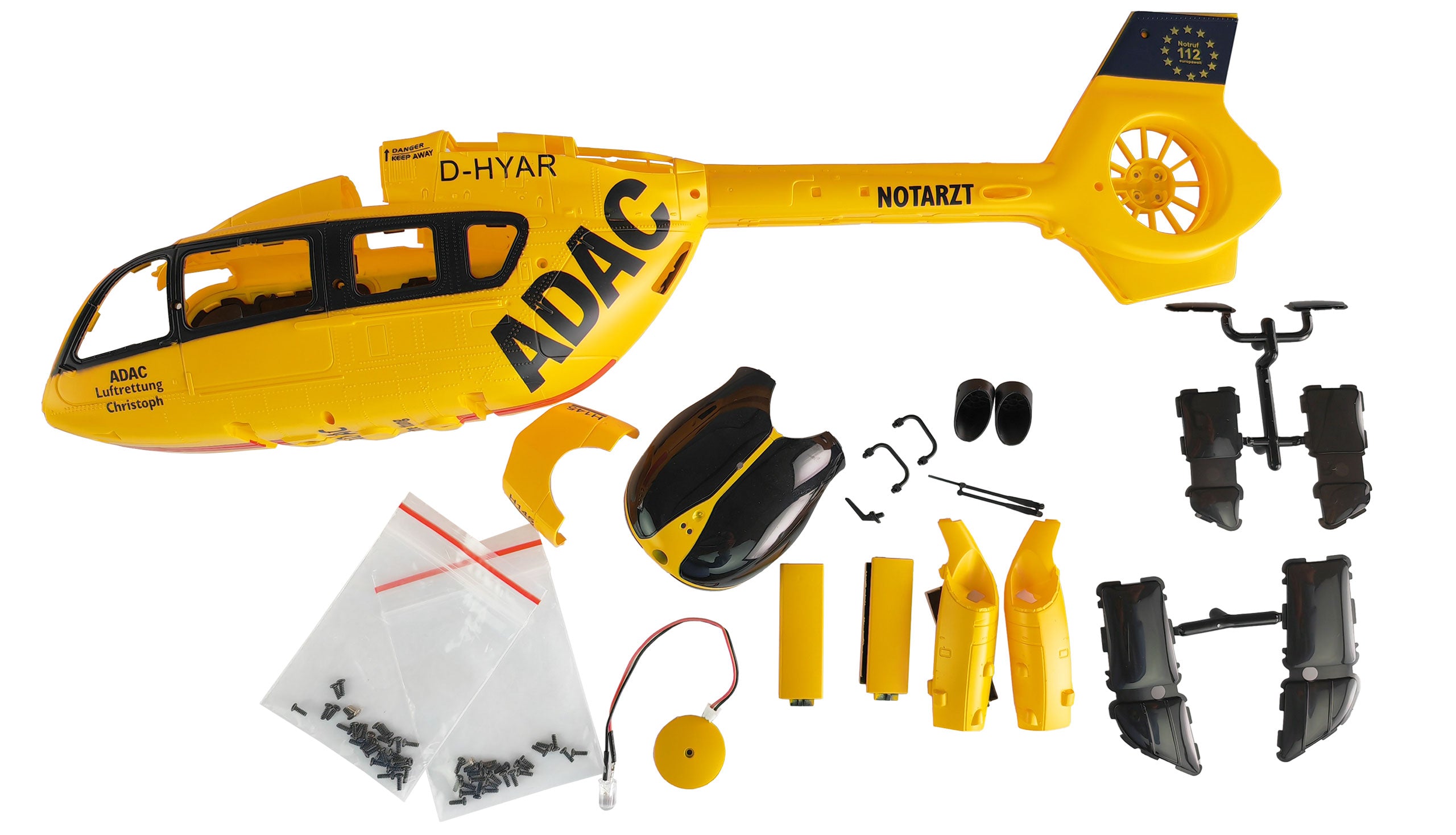 Fuselage H145 ADAC Amewi - 057-25333-11