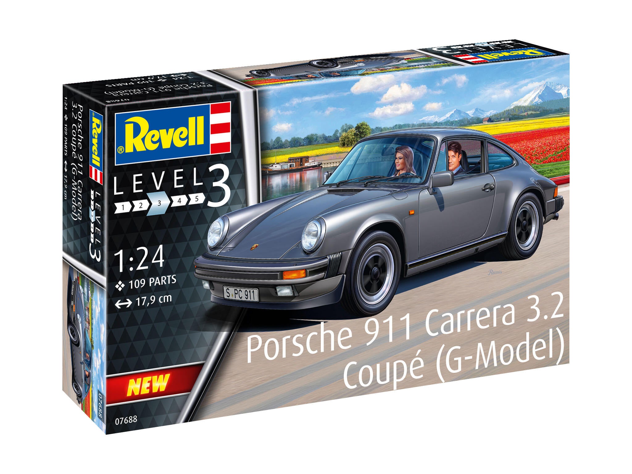 Maquette voiture Revell 07688 Porsche 911 Carrera 3.2 Coupé (G-Model)