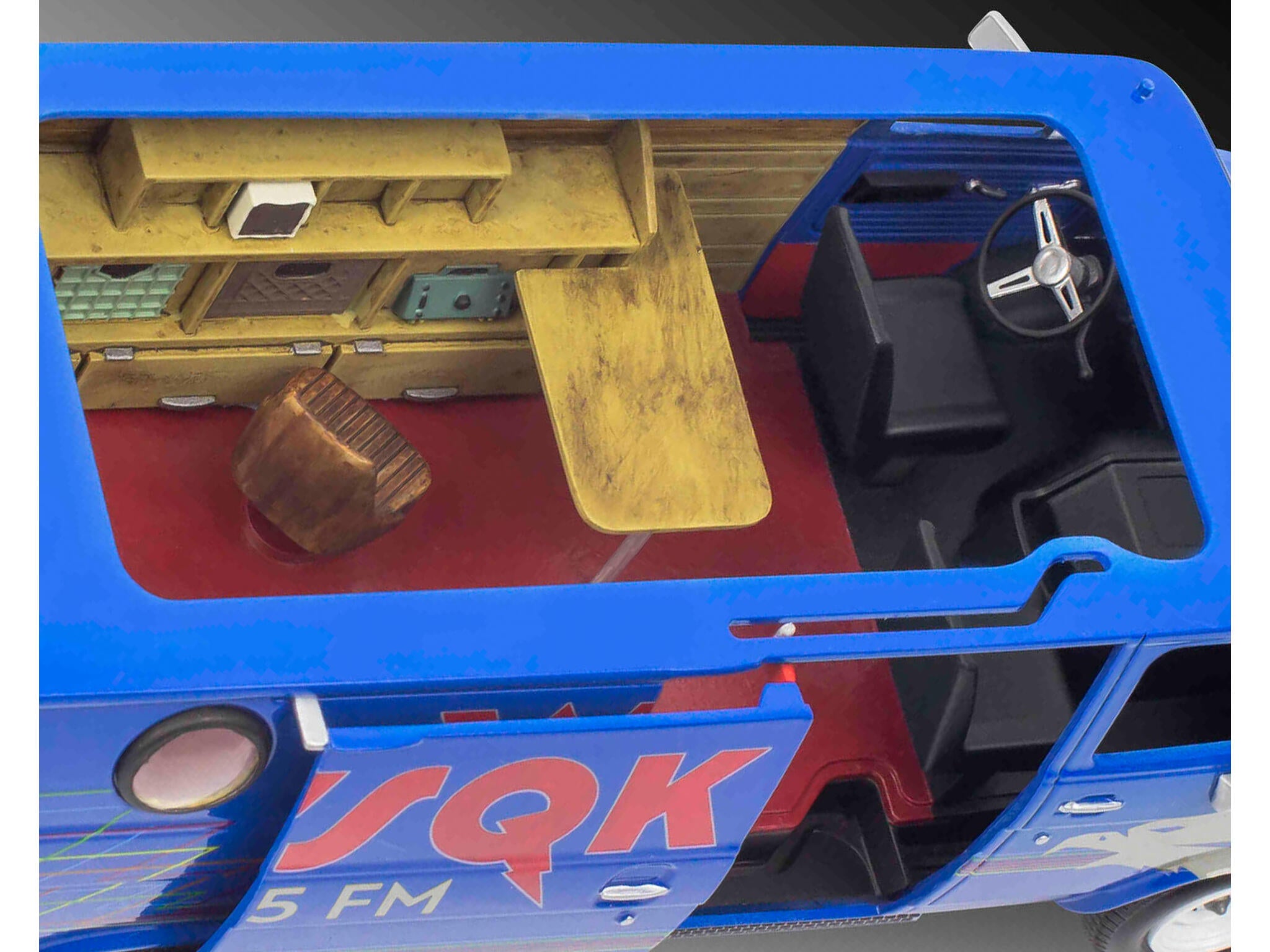 Maquette film Revell 07732 GMC® WSQK Squawk Van "Stranger Things"