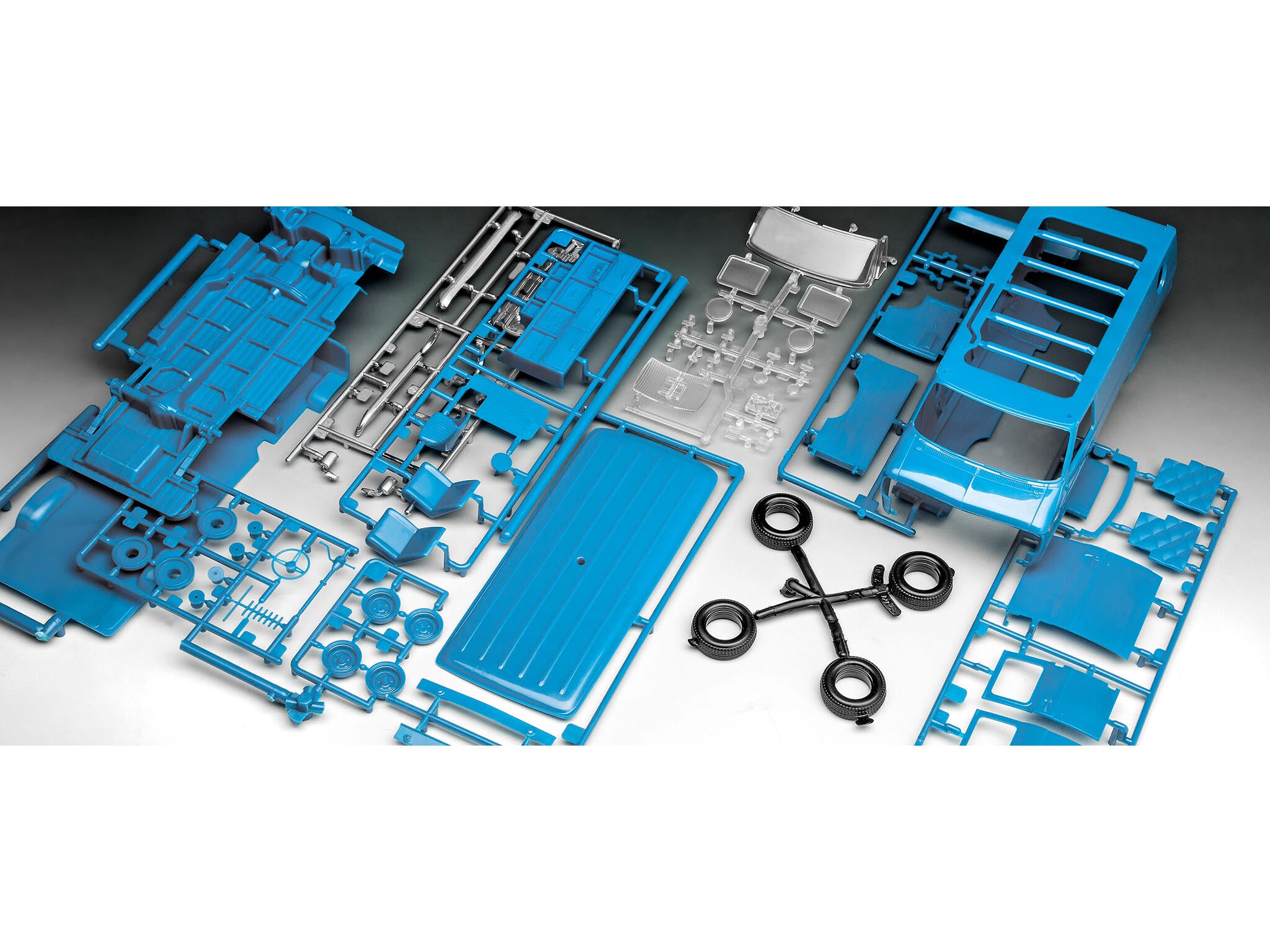 Maquette film Revell 07732 GMC® WSQK Squawk Van "Stranger Things"