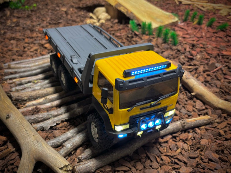 Absima HobbyPlus CR-18P "Tow Truck ARKTOS 6x6" jaune RTR 1/18 - HBP1810430