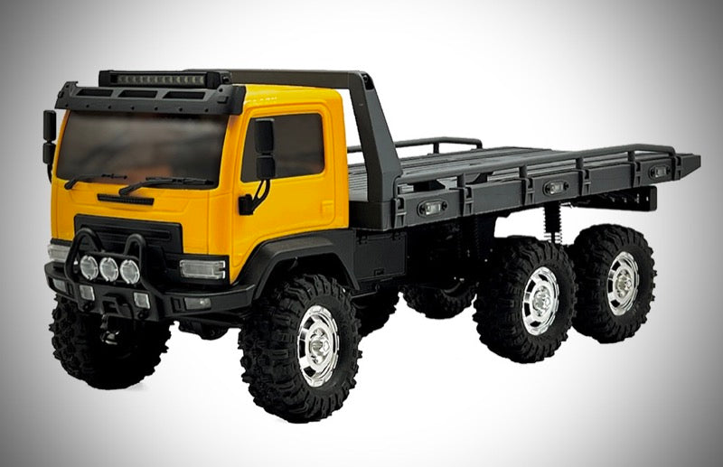 Absima HobbyPlus CR-18P "Tow Truck ARKTOS 6x6" jaune RTR 1/18 - HBP1810430