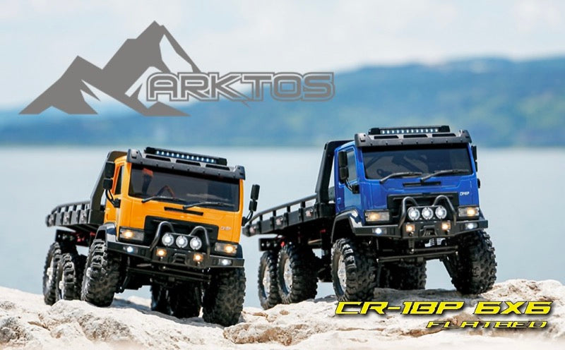Absima HobbyPlus CR-18P "Tow Truck ARKTOS 6x6" jaune RTR 1/18 - HBP1810430