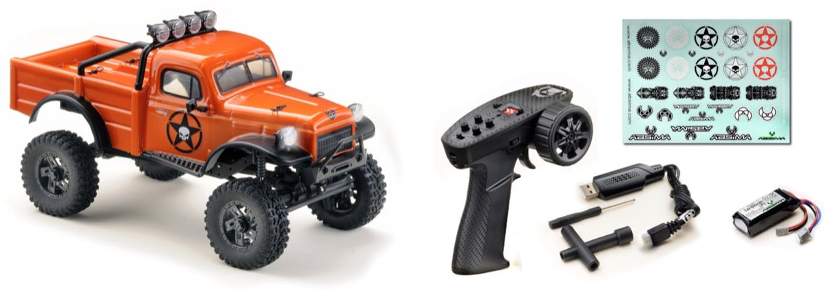 Crawler 1/18 EVO Crawler "Power Wagon V2" 2-Gear orange RTR