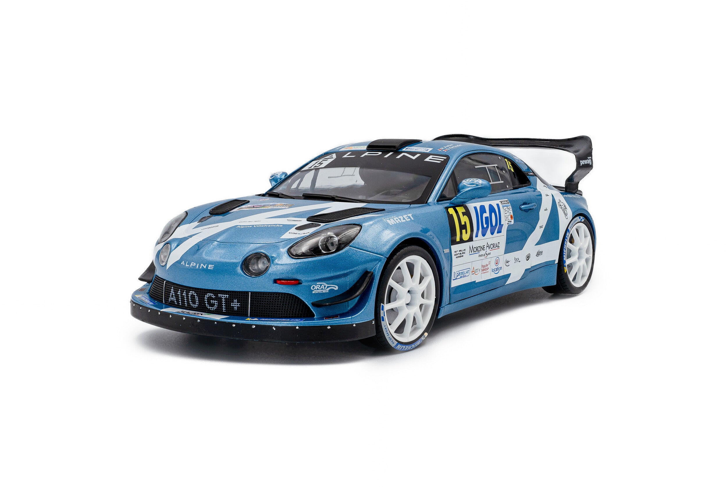 Solido S1801631 Voiture miniature collection 1/18 Alpine A110 RGT