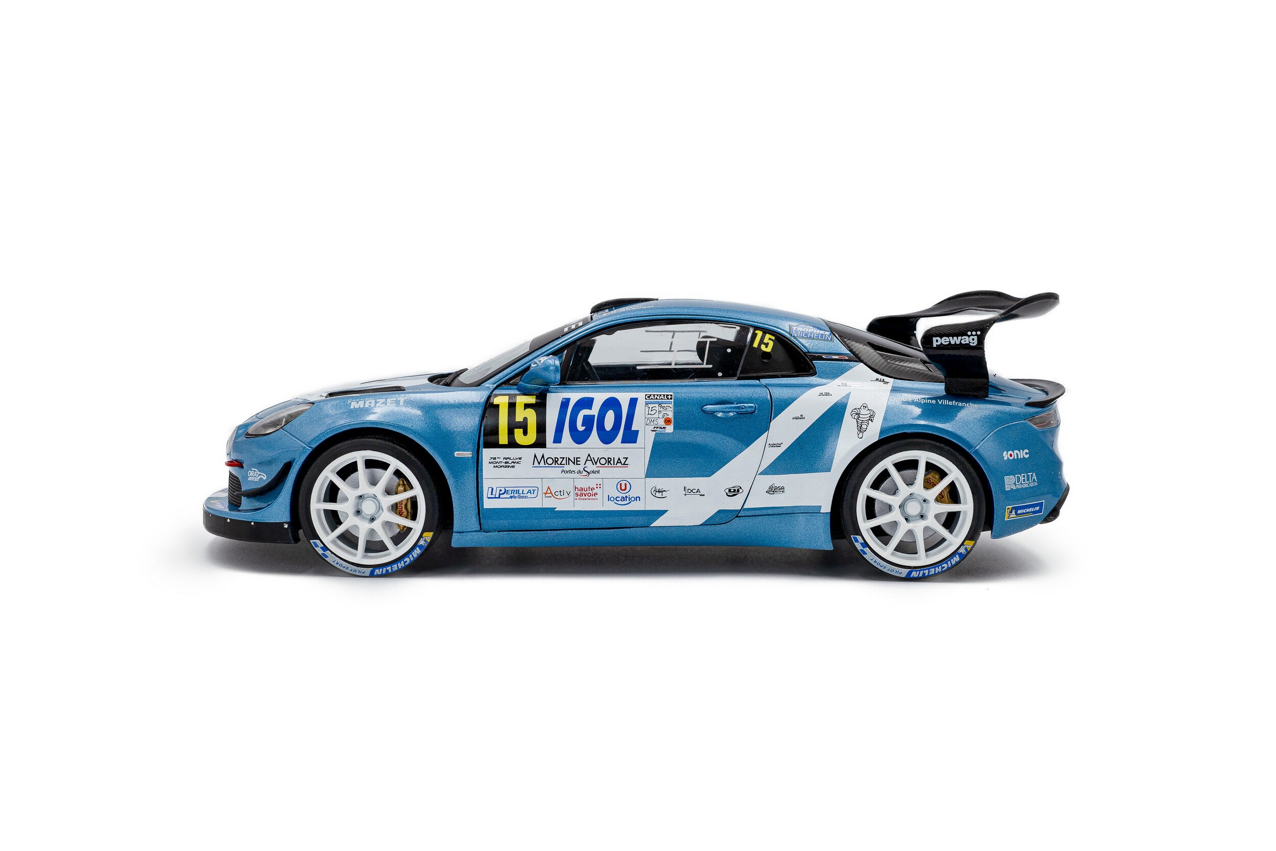 Solido S1801631 Voiture miniature collection 1/18 Alpine A110 RGT