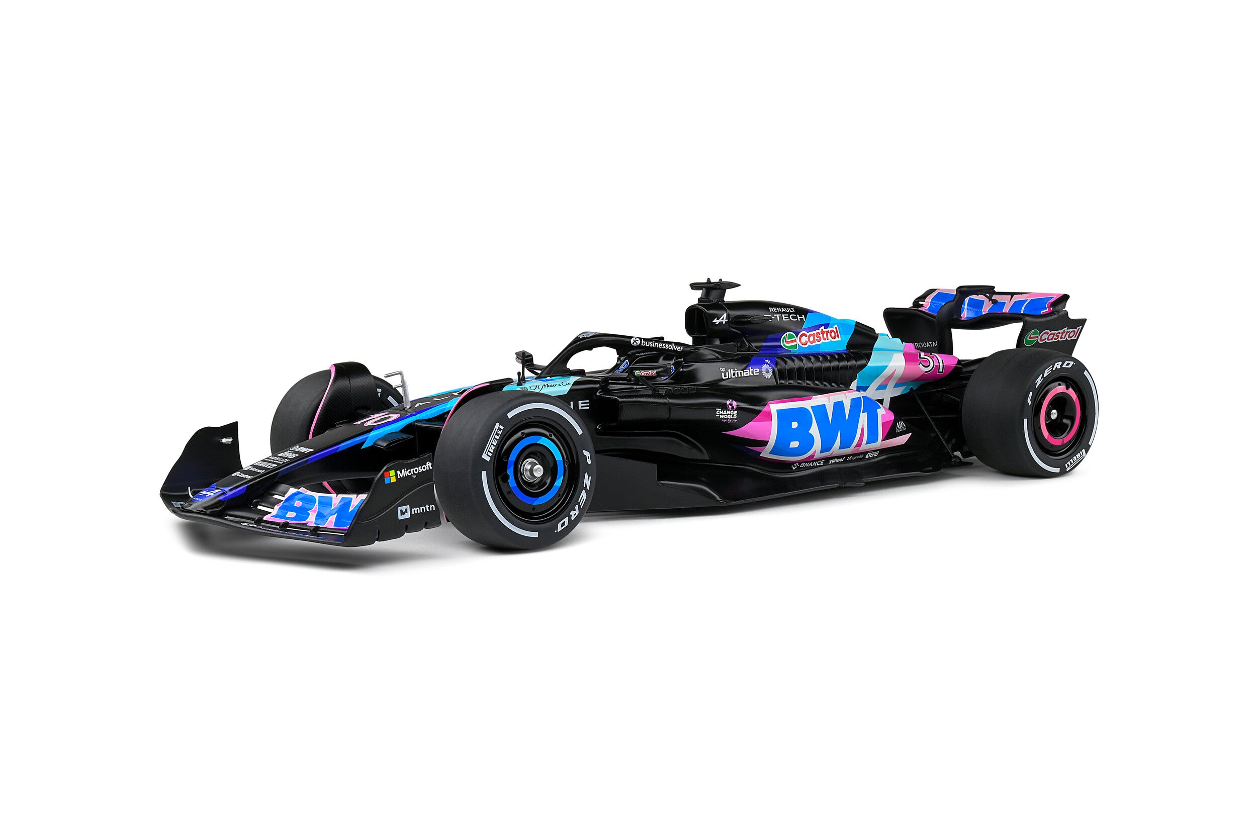Solido S1811003 Voiture miniature collection 1/18 Alpine Alpine A524 Presentation – 2024 – E.OCON