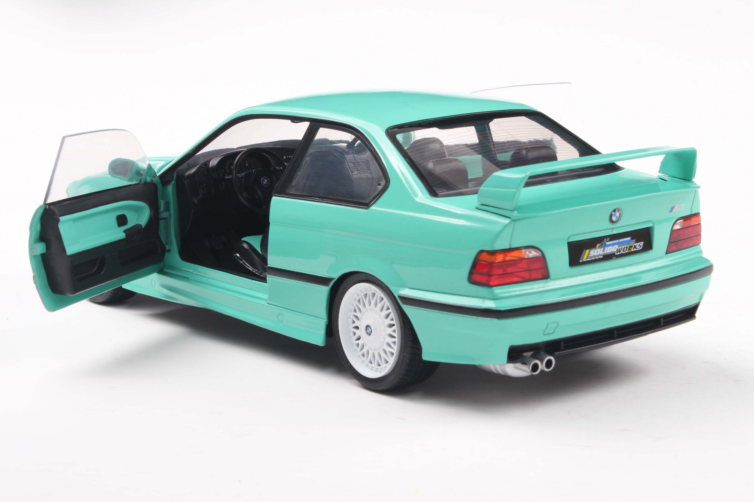 Solido S1803917 Voiture miniature collection 1/18 BMW M3 Coupe jaune dakar 1991 - Breizh Modélisme.