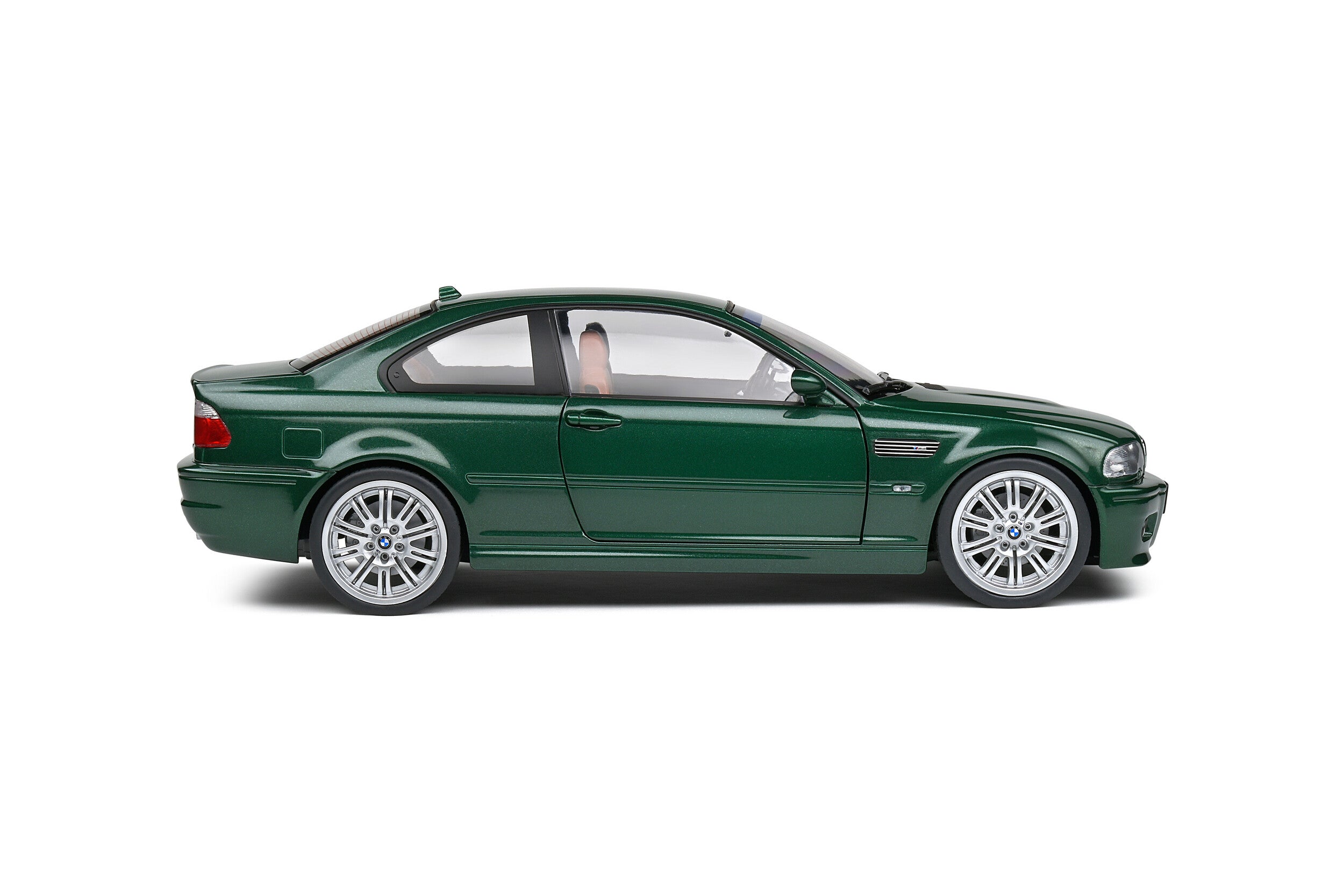 Solido S1806507 miniature collection 1/18 BMW E46 M3 Coupe Oxford Green 2000 - Breizh Modélisme.