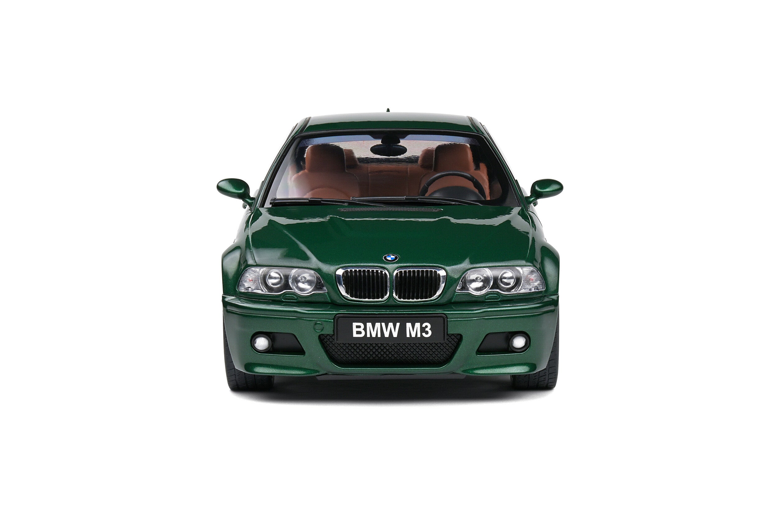 Solido S1806507 miniature collection 1/18 BMW E46 M3 Coupe Oxford Green 2000 - Breizh Modélisme.