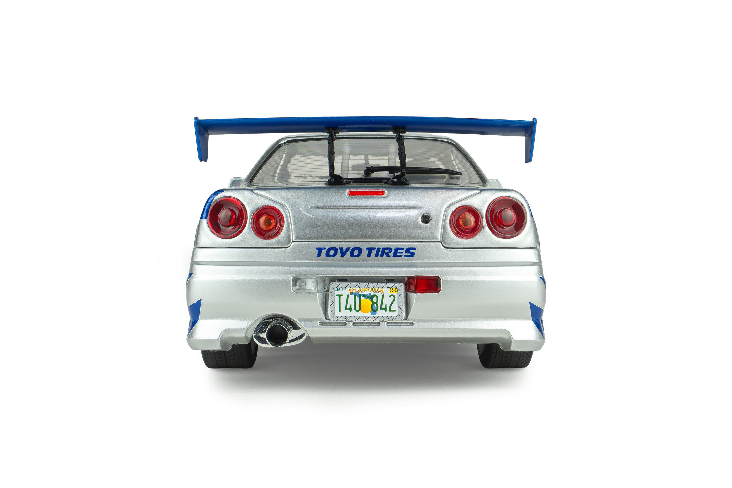 Solido S1804315A Voiture miniature collection 1/18 Nissan Skyline GT-R (BNR34) Fast Furious BRIAN 1999 - Breizh Modélisme.