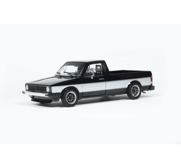 Solido S1803513 Voiture miniature collection 1/18 Volkswagen Caddy Mk.1 Solido Works noire 1982 - Breizh Modélisme.