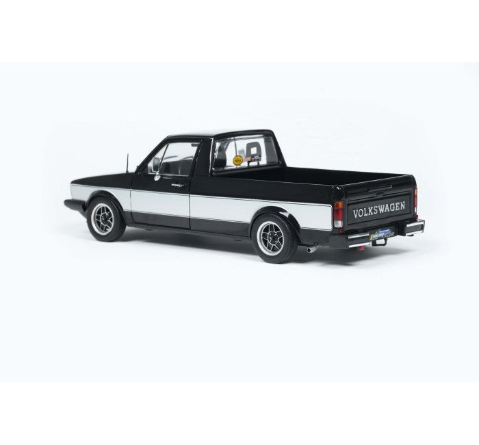 Solido S1803513 Voiture miniature collection 1/18 Volkswagen Caddy Mk.1 Solido Works noire 1982 - Breizh Modélisme.