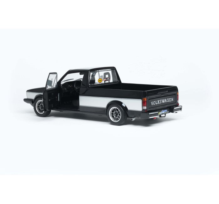 Solido S1803513 Voiture miniature collection 1/18 Volkswagen Caddy Mk.1 Solido Works noire 1982 - Breizh Modélisme.