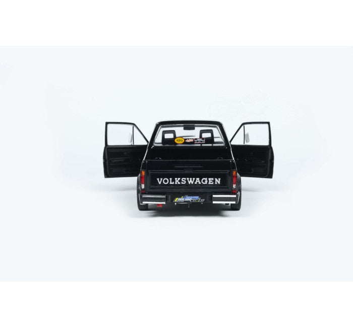 Solido S1803513 Voiture miniature collection 1/18 Volkswagen Caddy Mk.1 Solido Works noire 1982 - Breizh Modélisme.