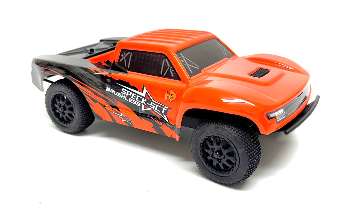 Short Course 1/24 Truck "Speck-SCT" brushless RTR orange