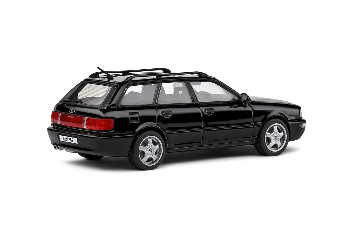 Voiture miniature 1/43 Audi Avant RS2 noir brillant Solido S4310103