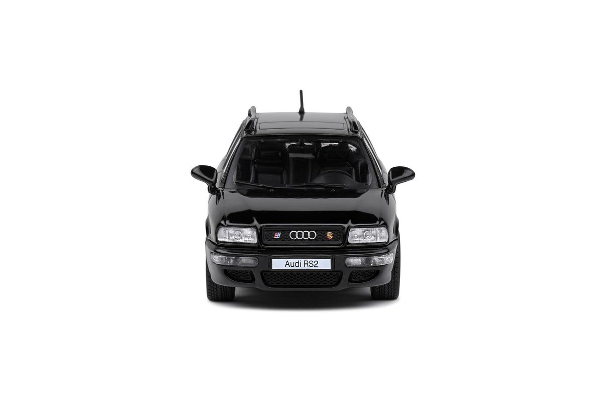 Voiture miniature 1/43 Audi Avant RS2 noir brillant Solido S4310103