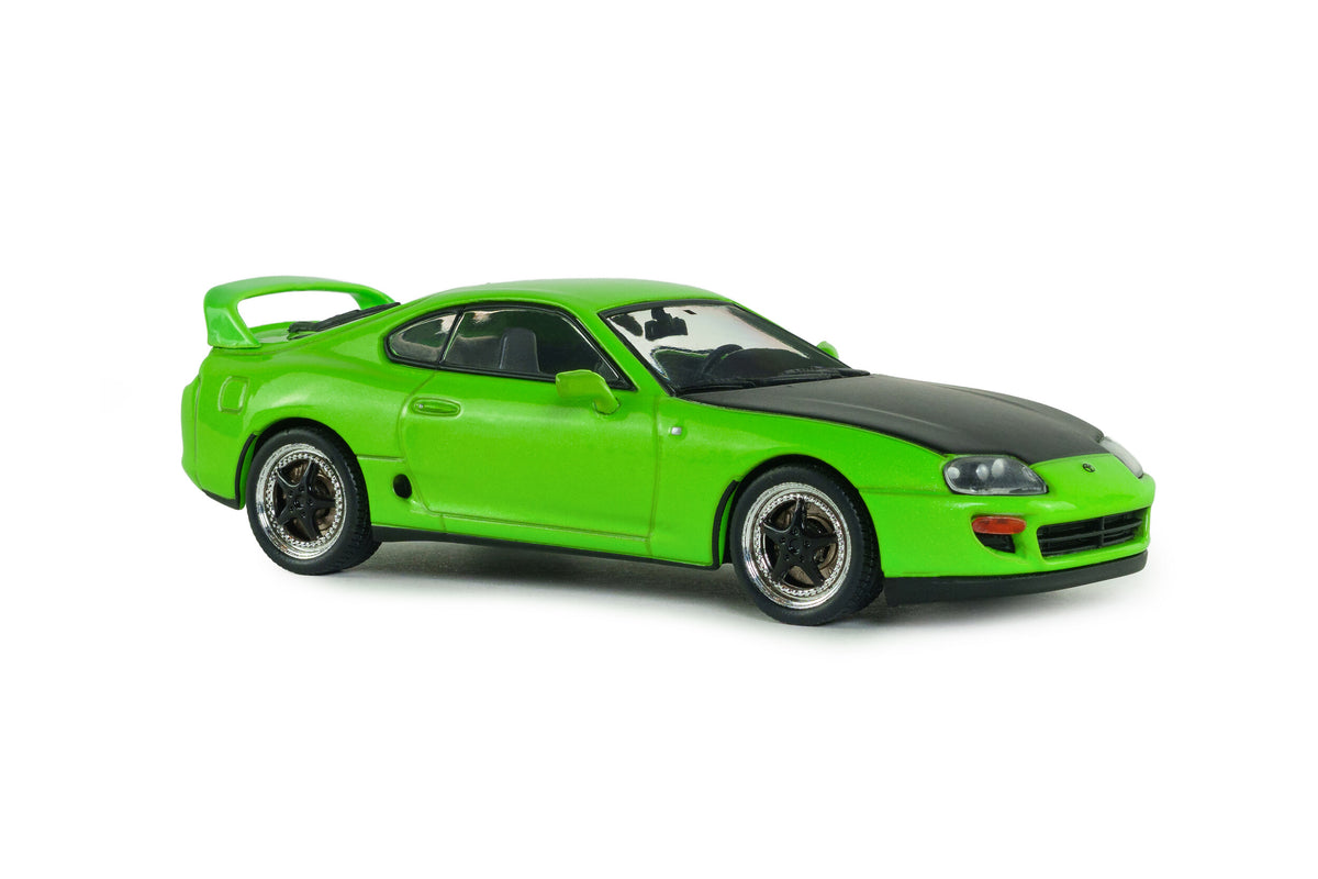 Voiture miniature 1/43 Toyota Supra Mk.4 Solido works neon vert 2001