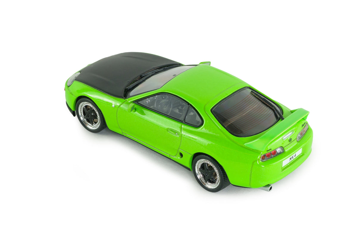 Voiture miniature 1/43 Toyota Supra Mk.4 Solido works neon vert 2001