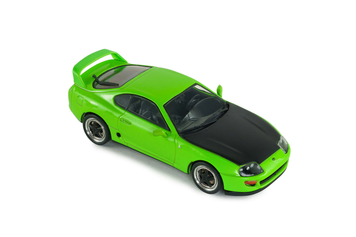 Voiture miniature 1/43 Toyota Supra Mk.4 Solido works neon vert 2001