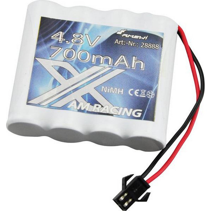 Batterie Ni-Mh 4,8V 700mAh (55x50x18mm)
