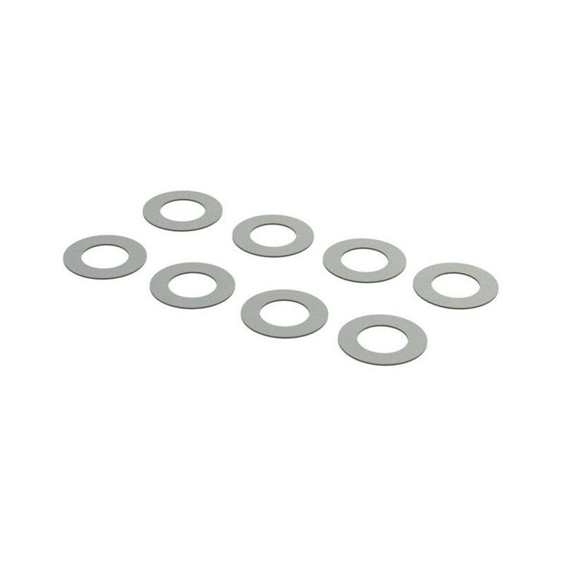 8 Rondelles calage de Différentiel 5,4 x 9,4 x 0,2 mm  Arrma AR709057