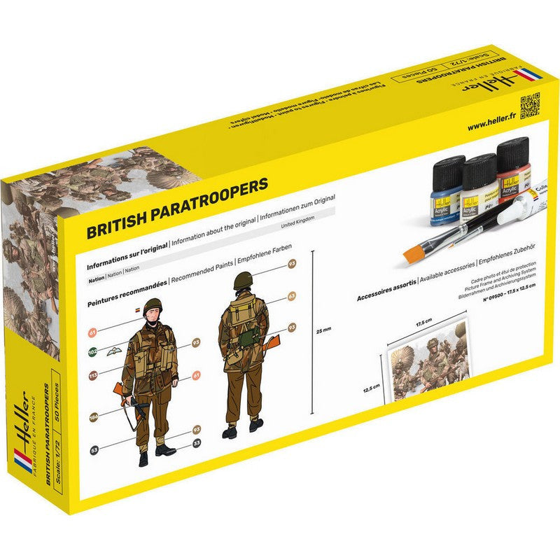 Maquette Militaire Parachutistes Britanniques -  1/72 - Heller 49623