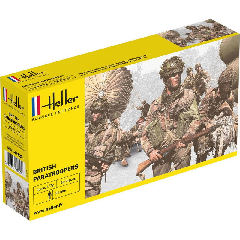 Maquette Militaire Parachutistes Britanniques -  1/72 - Heller 49623