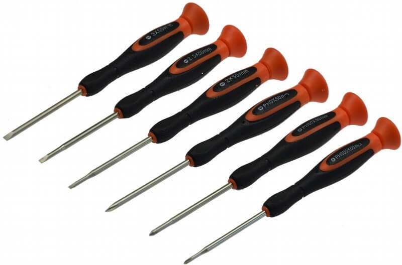 Tournevis de précision avec coffret