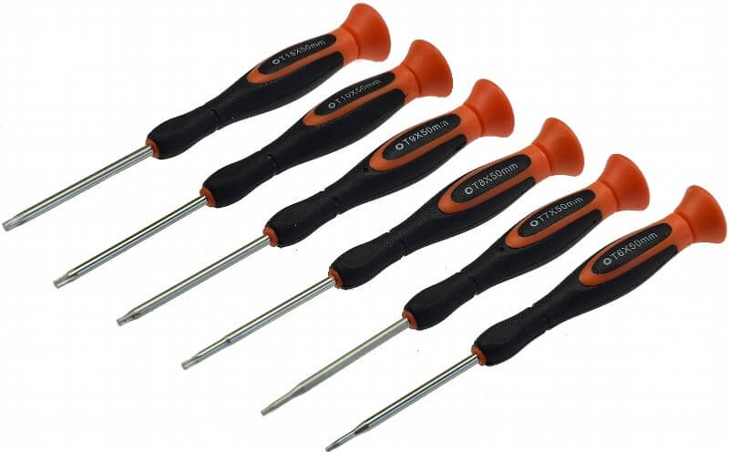 Tournevis de précision TORX avec coffret