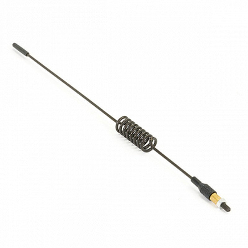 Antenne factice en métal noir factice (184mm) - Accessoires pour crawler 1/10