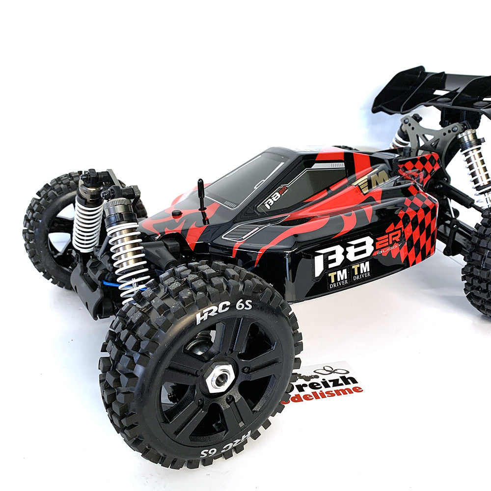 Buggy Team Magic B8ER Brushless 1/8 4WD RTR Version 4S - TM560011CH rouge