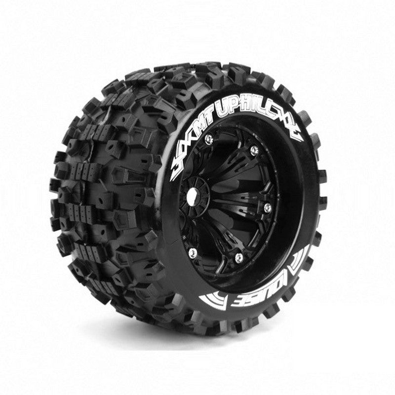 2 Pneus Louise Mt-Uphill et Jantes 3.8 Noire 1/2 Offset 3219BH