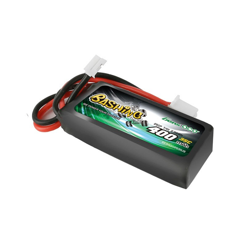 Batterie Lipo 2S Gens ace Bashing 7.4v 400mAh 2S pour Axial 1/24