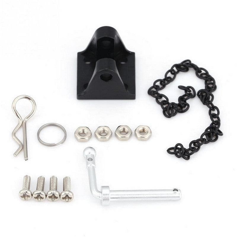 Platine de remorquage en métal - Accessoires pour crawler 1/10