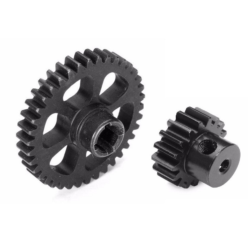 UPGRADE: Pignon + Couronne Métal Wltoys 1/18
