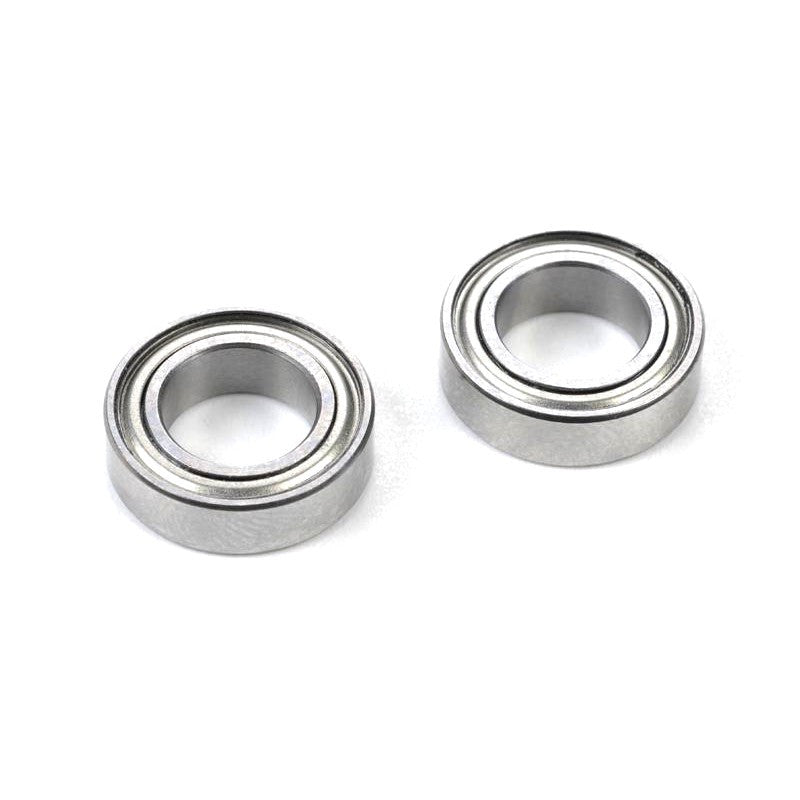 2 Roulements à billes 5x9x3 mm chrome ABEC 3 en acier flasques acier - 0500-003