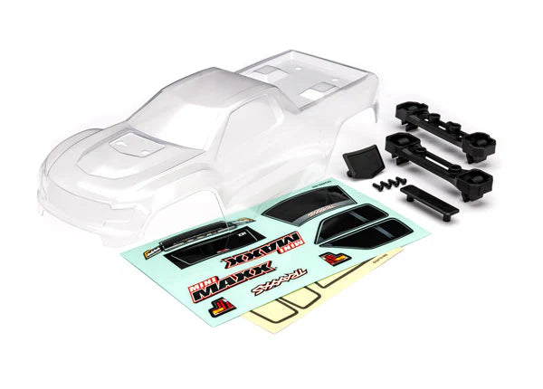 Carrosserie transparente Mini Maxx - Traxxas 10711 - Breizh Modélisme.